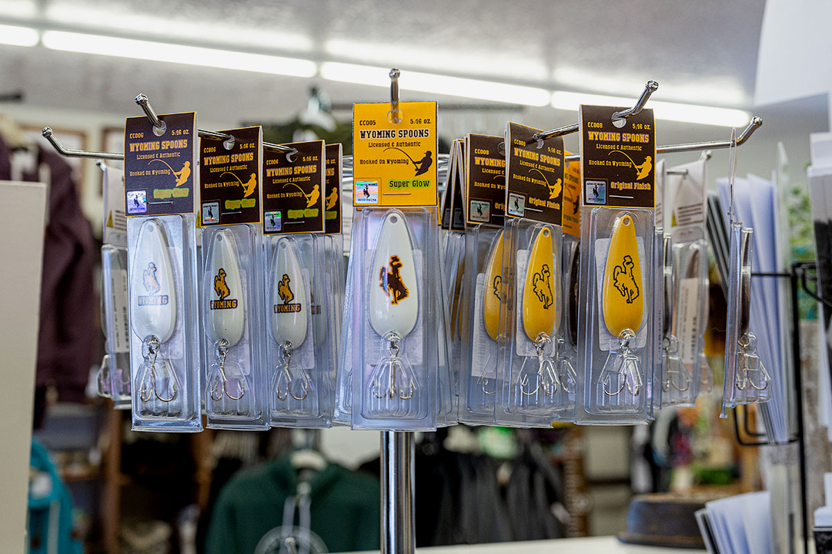 Wyoming spoons are all about our great state images, the Bucking Horse & Rider, Wyoming state flag with buffalo, and Pistol Pete. These are authentic and licensed Wyoming products.